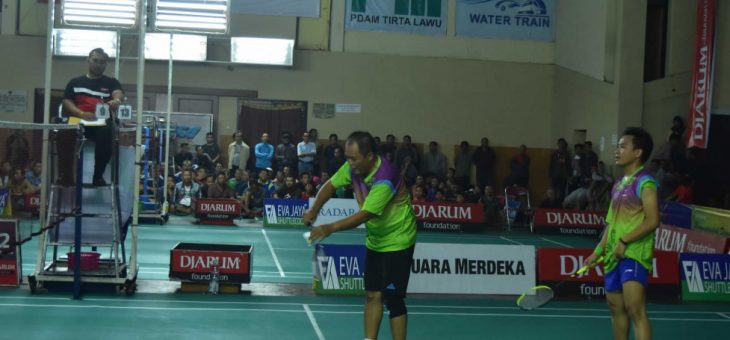 Rally Sengit, Pasangan Juli/Didik Menangi Pertandingan