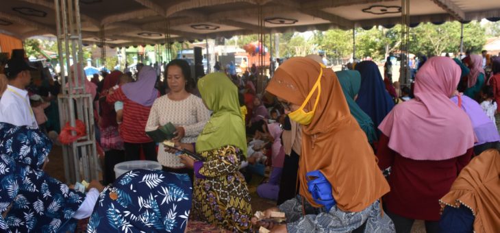 Bazar Sembako Bersubsidi dan Pengundian Hadiah Tahunan Nasabah Tahun 2018