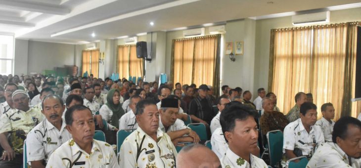 510 Perangkat Desa Ikuti Pembekalan