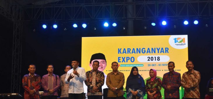 Pembukaan Karanganyar Expo 2018