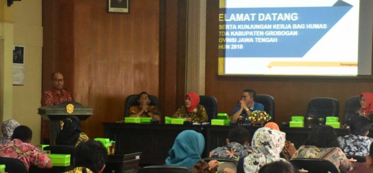 Kunjungan Kerja Wartawan Kabupaten Grobogan, Jawa Tengah