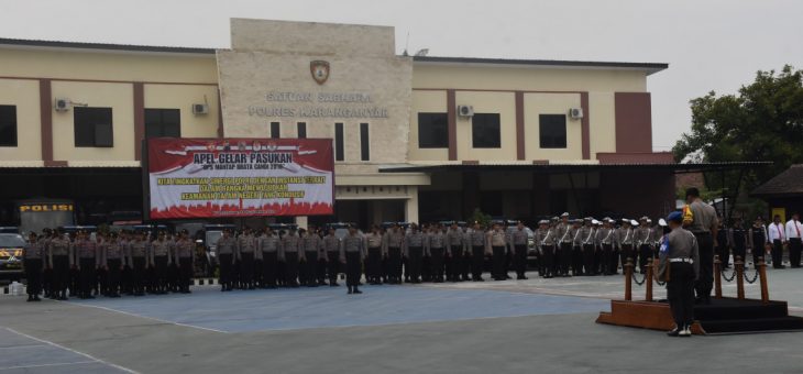 Apel Gelar Pasukan “OPS Mantap Brata Candi 2018”