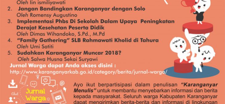 Artikel Terpilih Karanganyar Menulis