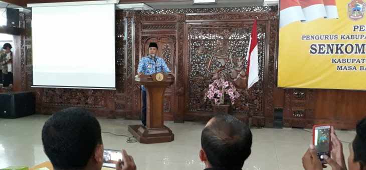 Kepengurusan Baru Senkom Mitra Polri Karanganyar Dilantik