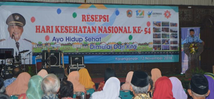 Resepsi Hari Kesehatan Nasional (HKN) Ke-54