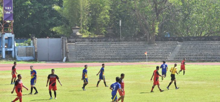 Hatrick Jarot menangkan Pemkab Karanganyar Atas Polresta Solo 3 Gol Tanpa Balas