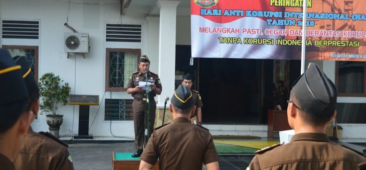 Upacara Peringatan Hari Anti Korupsi Internasional 2018