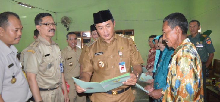 742 Sertifikat Tanah Program PTSL Tahun 2018 Dibagikan