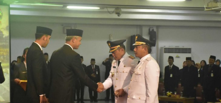 Pelantikan Bupati dan Wakil Bupati Karanganyar Periode 2018-2023