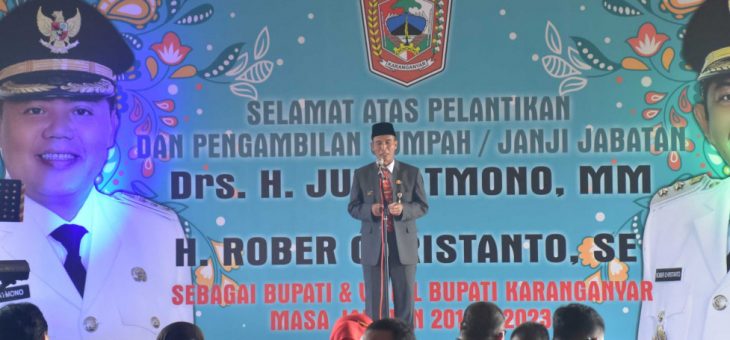 Syukuran Pelantikan Bupati dan Wakil Bupati Karanganyar di Kampung Laut Semarang
