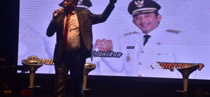 Tasyukuran Pelantikan Bupati dan Wakil Bupati Karanganyar di Taman Pancasila