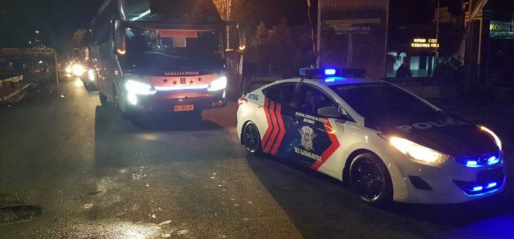 18 Armada Bus Siap Diberangkatkan Ke Semarang