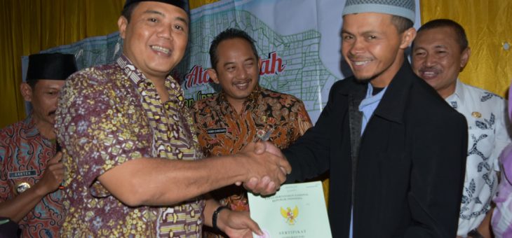 Program Pendaftaran Tanah Sistematik Lengkap (PTSL) 2018