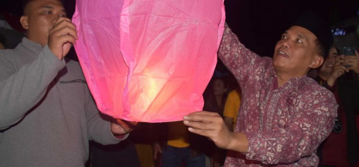 Malam Puncak Festival Imlek di Edupark Intanpari Karanganyar