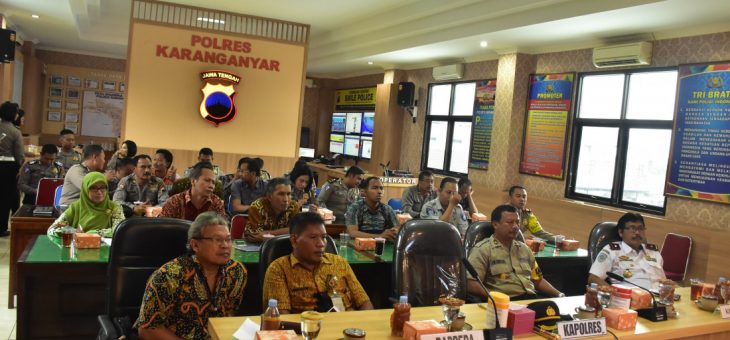 Video Conference Pembahasan giat Millenial Road Safety Festival (MRSF)