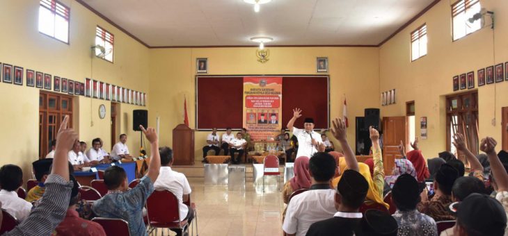 Pemantauan Persiapan Pelaksanaan Pilkades di Desa Nglebak