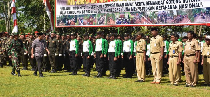 Bupati Karanganyar Buka TMMD Tahap I Di Desa Wonokeling, Jatiyoso