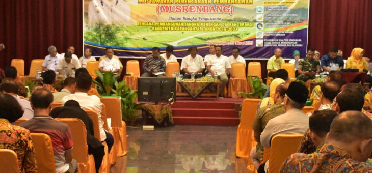 MUSRENBANG Penyusunan RPJMD Kab. Karanganyar Tahun 2018-2023