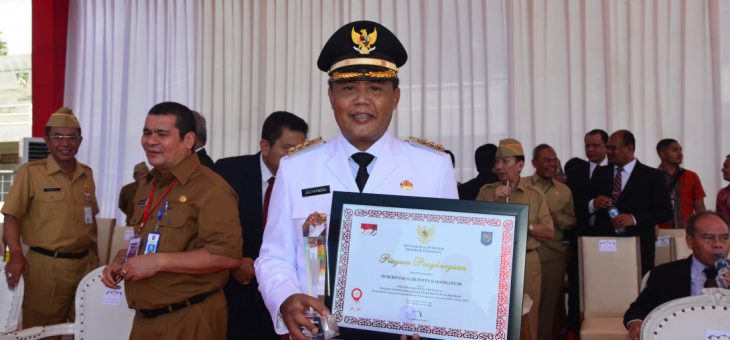 Pemkab Karanganyar Raih Posisi 3 Pemerintah Kabupaten berkinerja Tertinggi