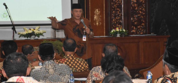 Deklarasi 5 Pilar STBM di Ruang Rapat Paripurna DPRD