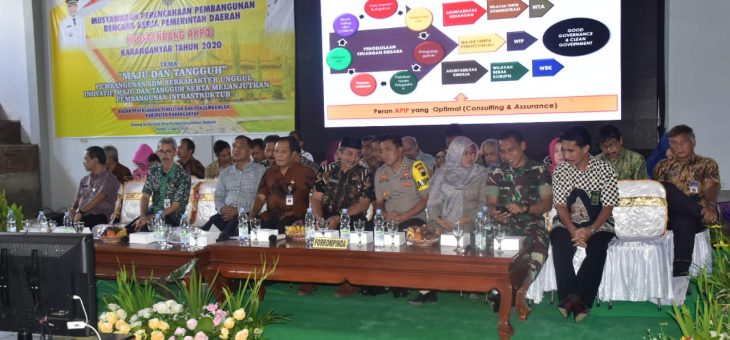 Bupati Karanganyar Hadiri Musrenbang RKPD