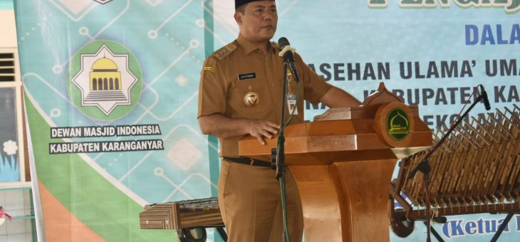 Launching Sekolah Musabaqah Tilawatil Quran (MTQ) Dewan Masjid Indonesia (DMI) Karanganyar