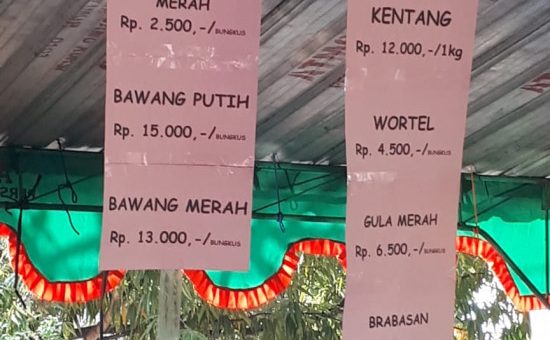 Jelang Lebaran, Pemkab Karanganyar Menggelar Pasar Murah di 17 Kecamatan Di Karanganyar