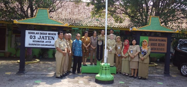 Peninjauan SD Negeri 03 Jaten Oleh Tim Penilai KLA