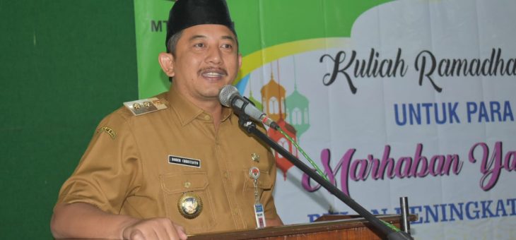 Ikatan Persaudaraan Haji Indonesia (IPHI) Karanganyar Gelar Kuliah Ramadhan 1440 H