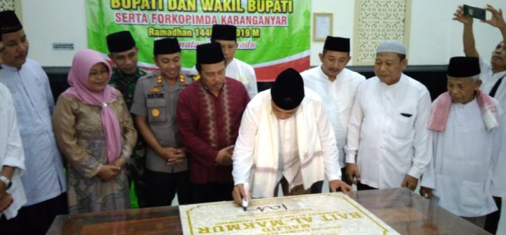 Peresmian Masjid Bait Al-Makmur Di Dusun Dawan, Desa Gaum, Tasikmadu