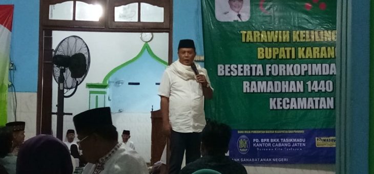 Tarawih Keliling Putaran Ke Sembilan Di Masjid Al-Mukmin Desa Suruh Kalang, Jaten