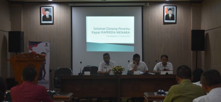 RAPAT RAPERDA MENARA DALAM RANGKA MENYUSUN PERUBAHAN PERDA TENTANG MENARA TELEKOMUNIKASI