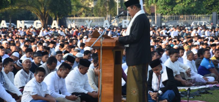Sholat Ied 1440 H di Alun-Alun Karanganyar