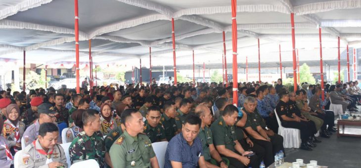 Bupati Karanganyar Dan Forkopimda Hadiri Halal Bi Halal Dengan Pemda Bersama TNI-POLRI Dan Organisasi Masyarakat