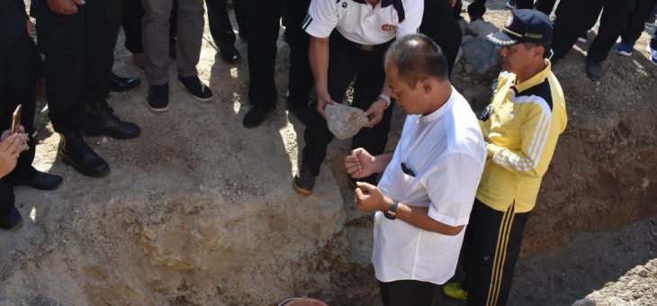 Bupati Karanganyar dan Wakil Bupati Karanganyar Hadiri Peletakan Batu Pertama Pembangunan Graha PGRI Karanganyar