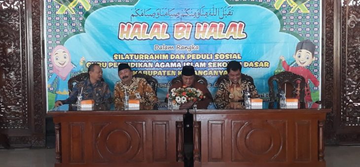 Halal Bihalal dan Peduli Sosial KKG PAI SD Kabupaten Karanganyar