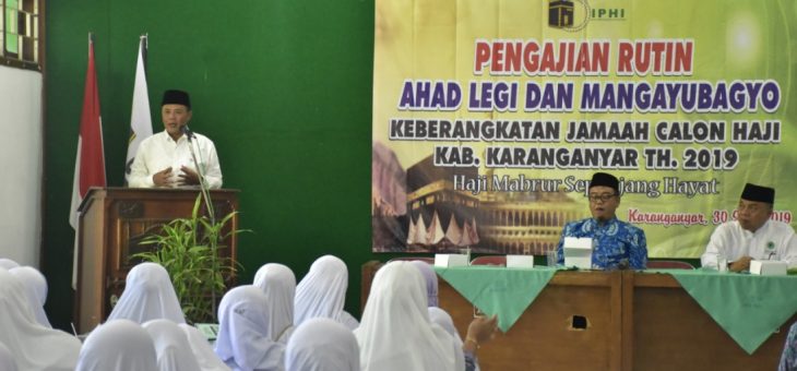 Bupati Cuplikan Surat As Syura Ayat 30 ketika Mangayubagyo CJH di IPHI
