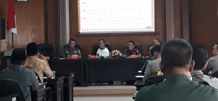 Rakor Pelaksanaan Kegiatan TMMD sengkuyung II Kabupaten Karanganyar