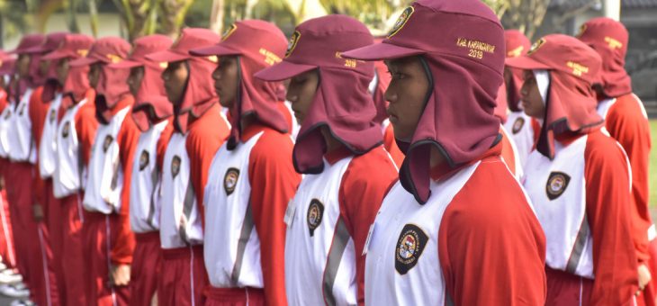 77 Anggota Paskibraka Kabupaten Karanganyar Siap Di Gembleng Selama 21 Hari