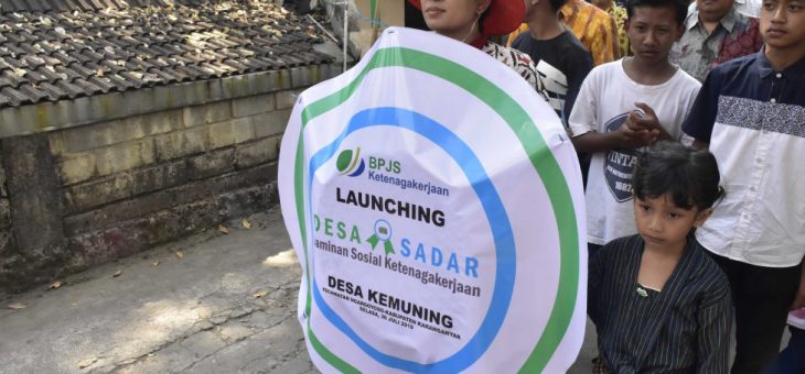 Desa Kemuning Ditetapkan Desa Sadar BPJS Ketenagakerjaan