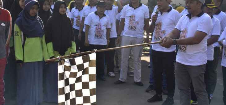 Peringati HAN Internasional, Bupati Juliyatmono Ajak Pelajar Karanganyar Jalan Sehat