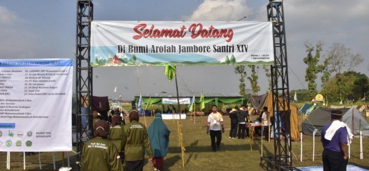 PEMBUKAAN JAMBORE SANTRI XIV KABUPATEN KARANGANYAR 2019