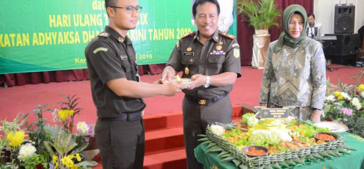 Tasyakuran Hari Bhakti Adhiyaksa, Kajari Karanganyar: Jika Nakal Dibina, Jika Jahat Dilibas