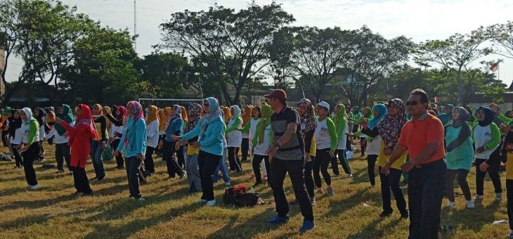 Wakil Bupati Karanganyar Ajak Kader Posyandu Untuk Selalu Bersemangat Dalam Kampanye Germas