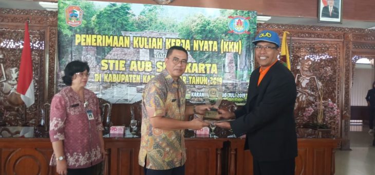 15 Desa di Karanganyar jadi Lokasi KKN Mahasiswa STIE AUB Surakarta