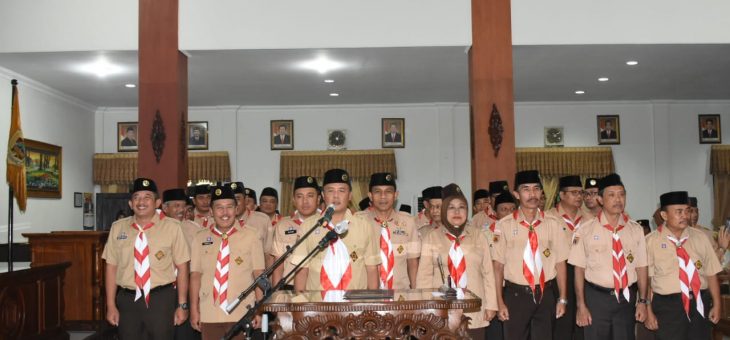 Pelantikan Pengurus Majelis Pembimbing Cabang, Andalan Cabang dan Dewan Kerja Cabang Kwartir Cabang Karanganyar