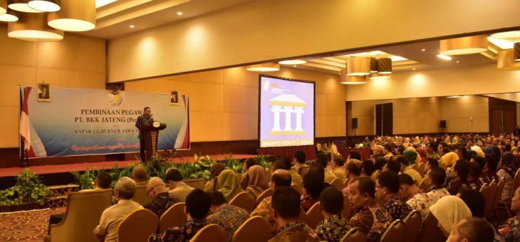 Ganjar Pranowo, Target Keuangan PT BKK Jateng Kembali Normal Dalam 2 Tahun