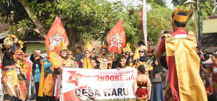 Ribuan Warga Tumplek Di Kaliwuluh Meriahkan Karnaval Kecamatan Kebakkramat