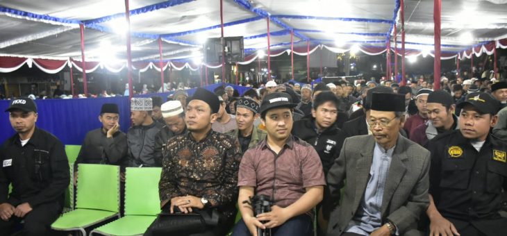 Sambut Kemerdekaan, Warga Tawangmangu Gelar Tirakatan Dengan Pengajian Akbar
