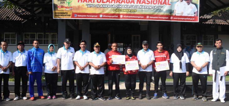 Upacara Peringatan Hari Olahraga Nasional Ke-36 Tahun 2019